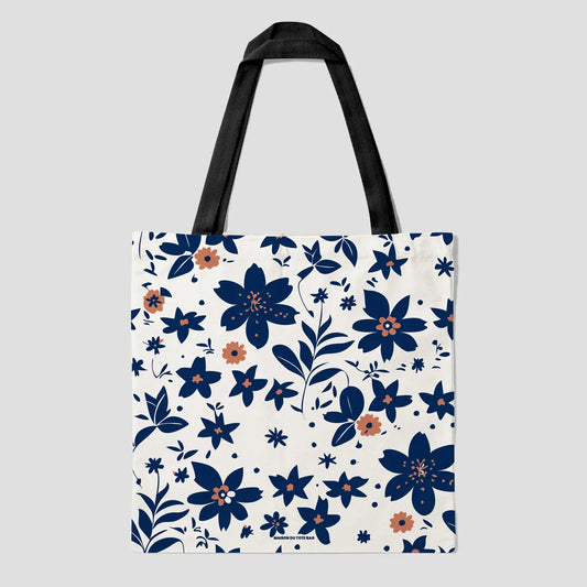 Midnight Blossom Tote
